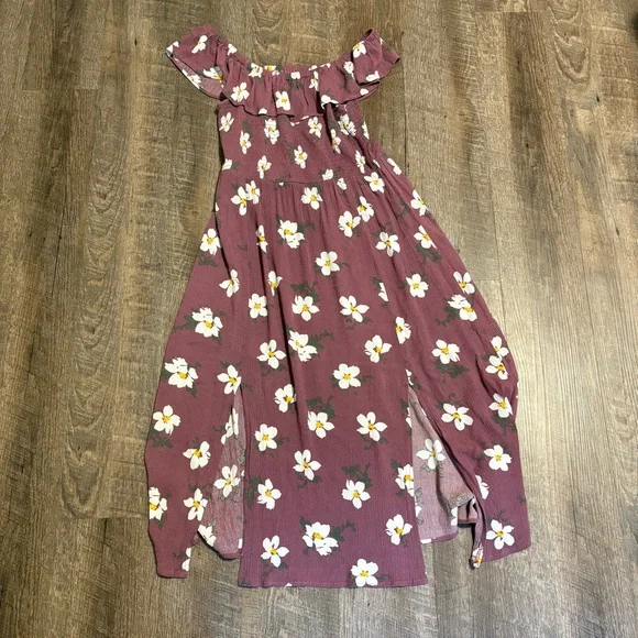 Aeropostale size small pink floral Sundress smocked top - Picture 5 of 5